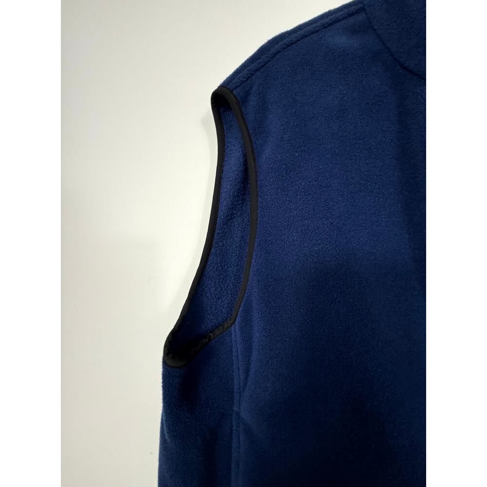 Blue Fleece Vest men's Jacket size XL Classic Golf Open Lincoln Mercury - Picture 6 of 8
